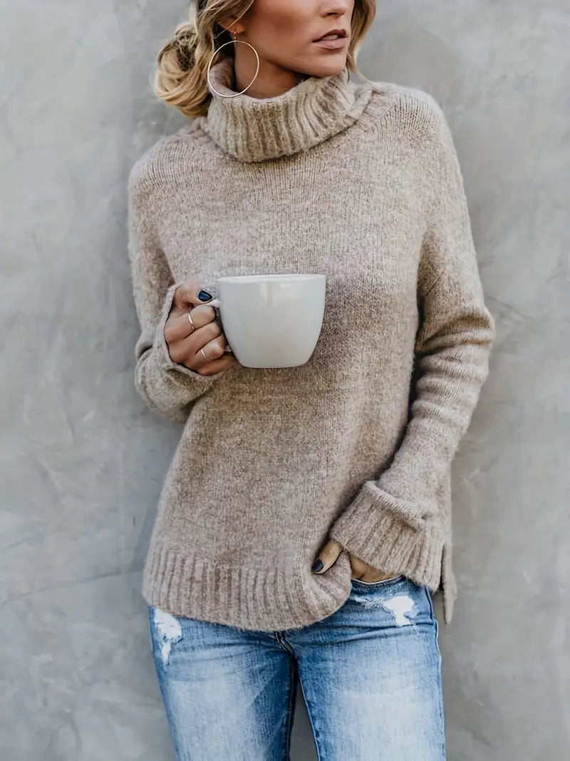 LP | Maglia chic con scollo a tartaruga