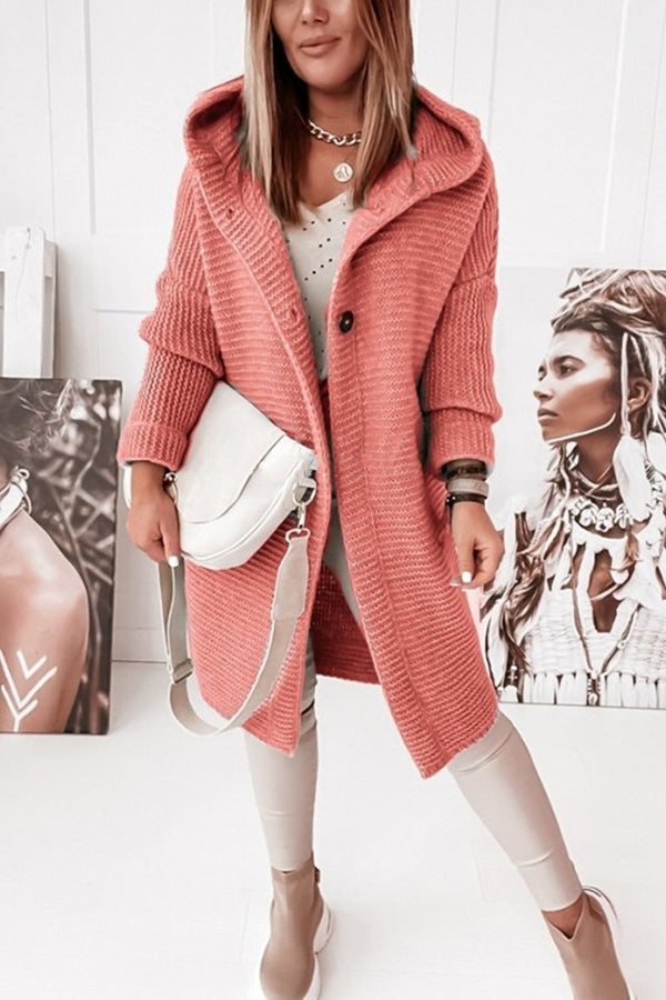 LP | Cardigan con cappuccio