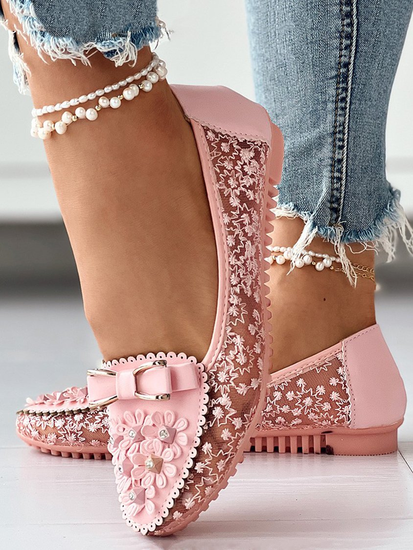 LP | Ballerine eleganti e floreali