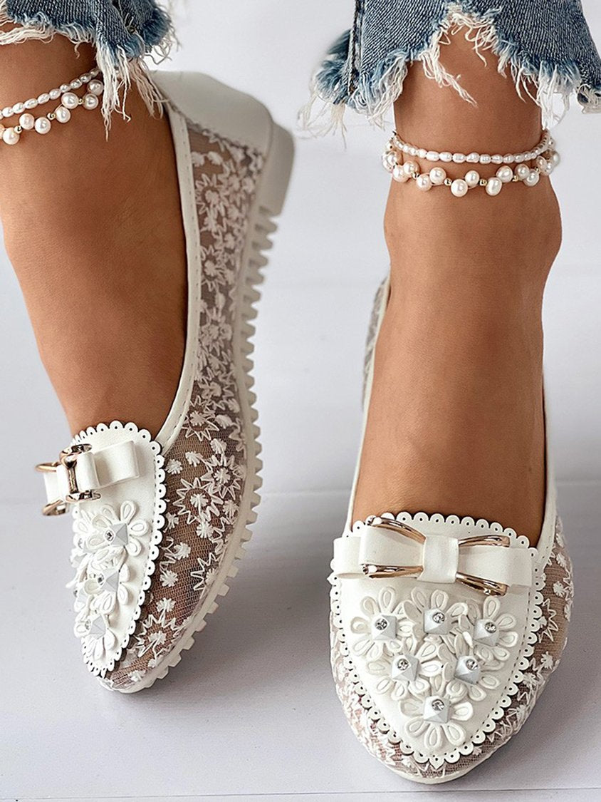 LP | Ballerine eleganti e floreali