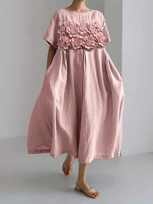 LP | Abito casual con stampa floreale per donna
