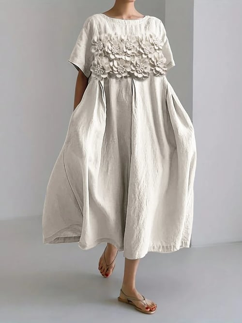 LP | Abito casual con stampa floreale per donna