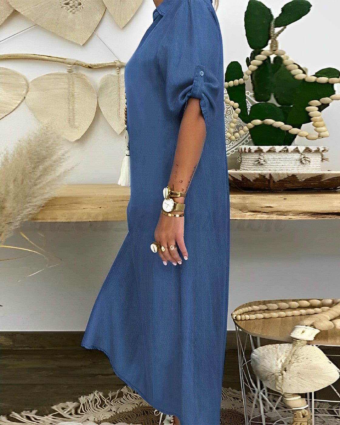 LP | Abito in stile denim
