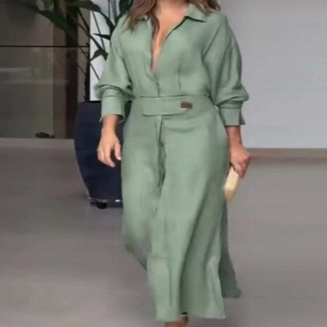 LP | Abito midi con tasche laterali