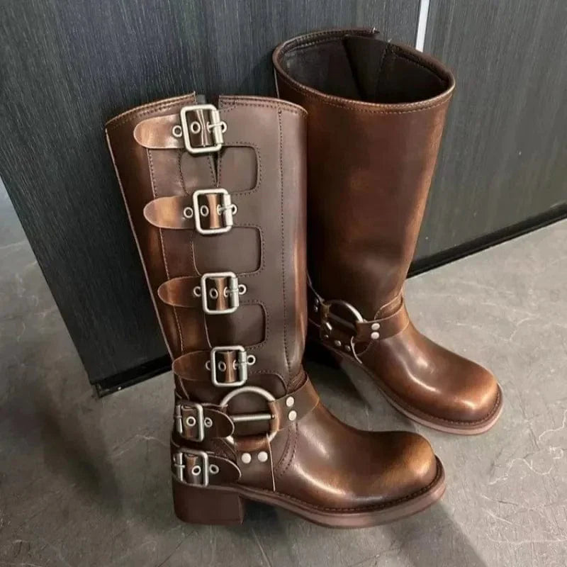 LP | Stivali in pelle vintage
