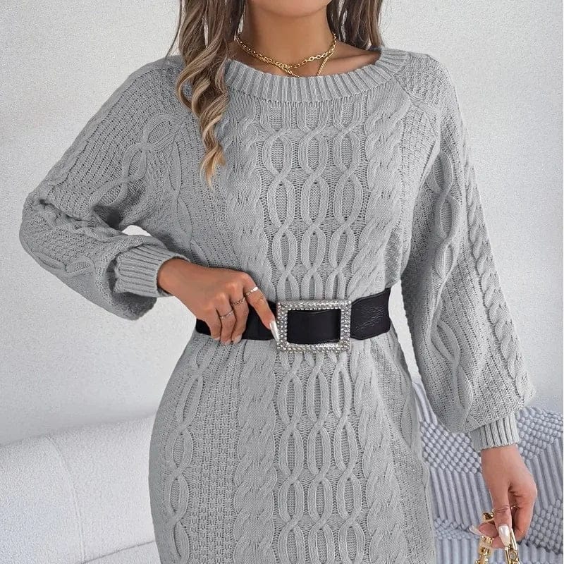 LP | Abito in maglia a maniche lunghe
