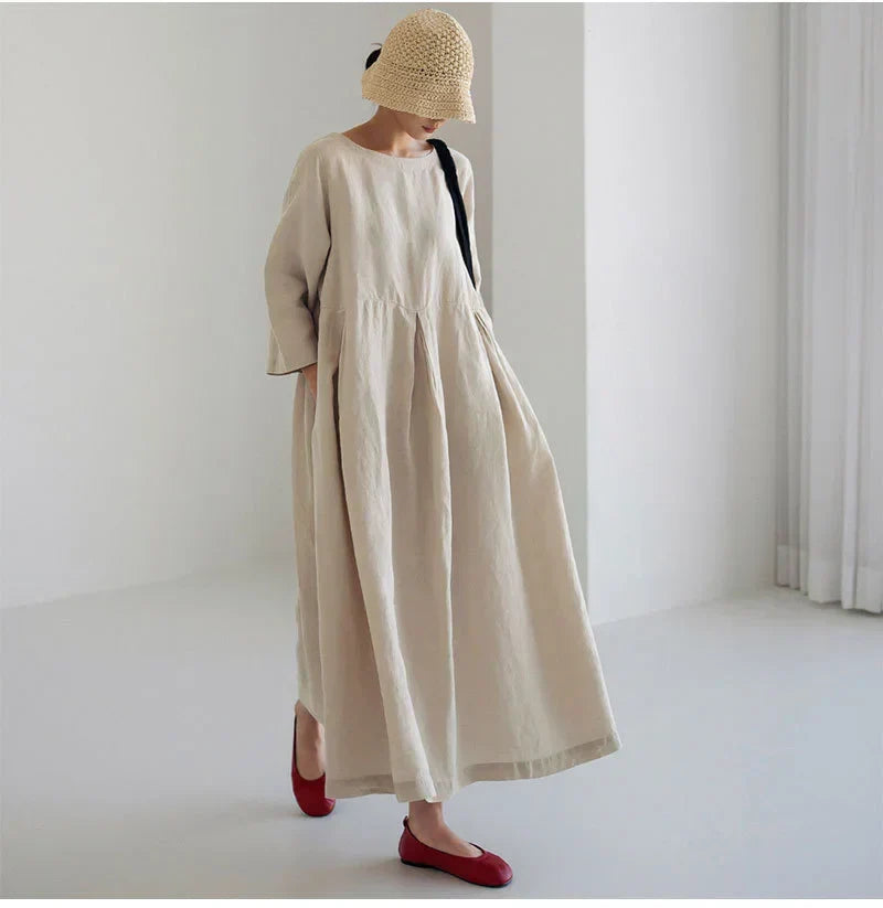 LP | Abito lungo con maniche lunghe