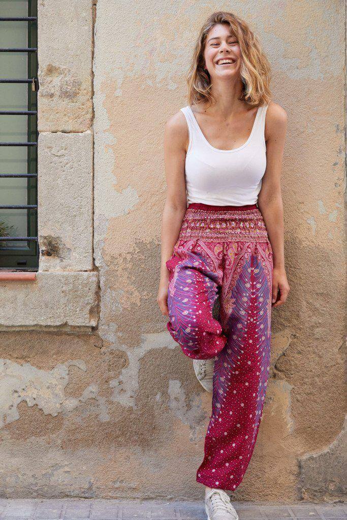 LP | Tasha|Pantaloni harem da vulcano orientale