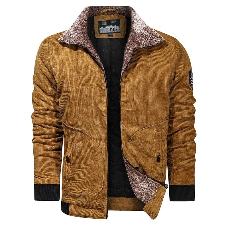 LP | Cappotto impermeabile con colletto da uomo per il tempo libero