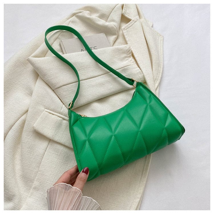 LP | Borsa a tracolla con design a diamante