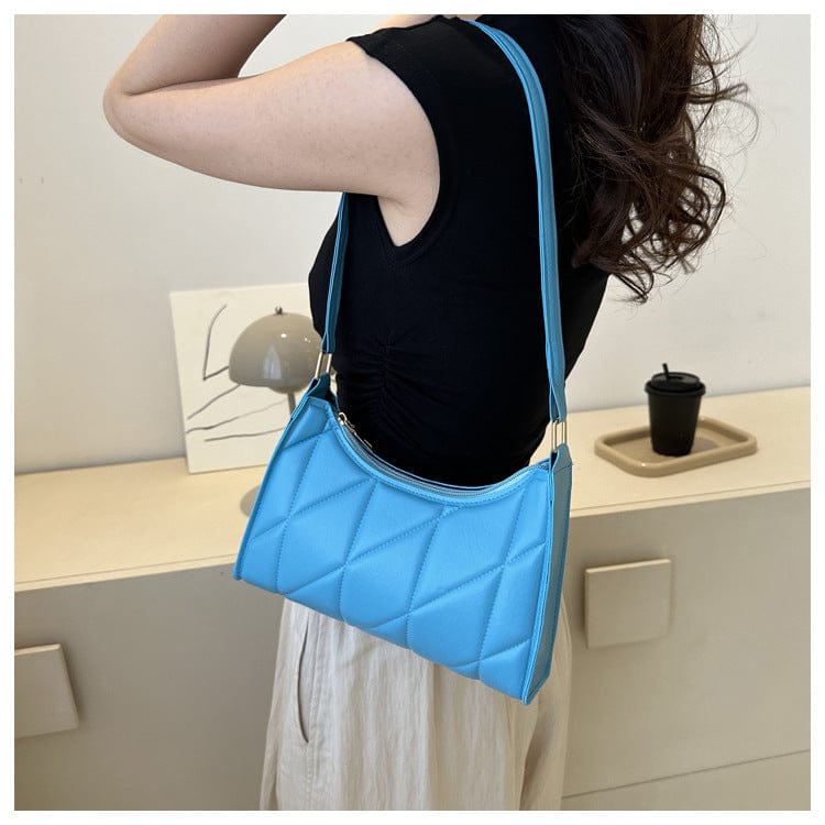 LP | Borsa a tracolla con design a diamante