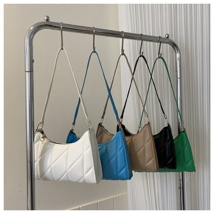 LP | Borsa a tracolla con design a diamante