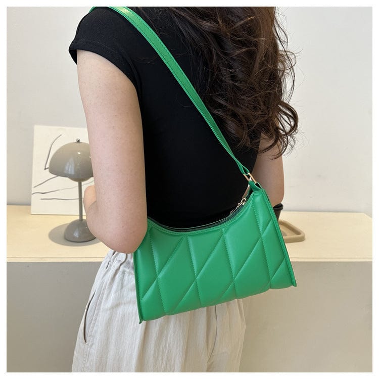 LP | Borsa a tracolla con design a diamante