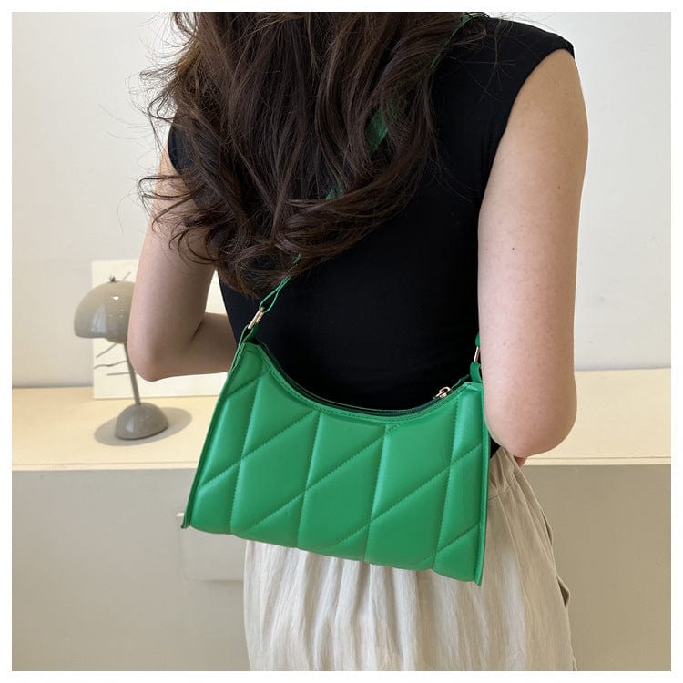 LP | Borsa a tracolla con design a diamante