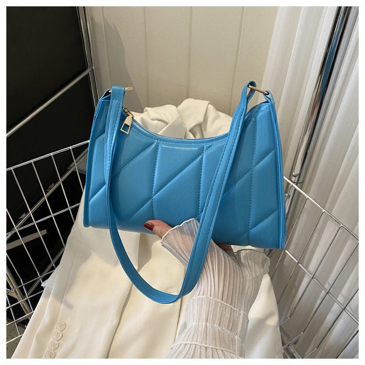 LP | Borsa a tracolla con design a diamante