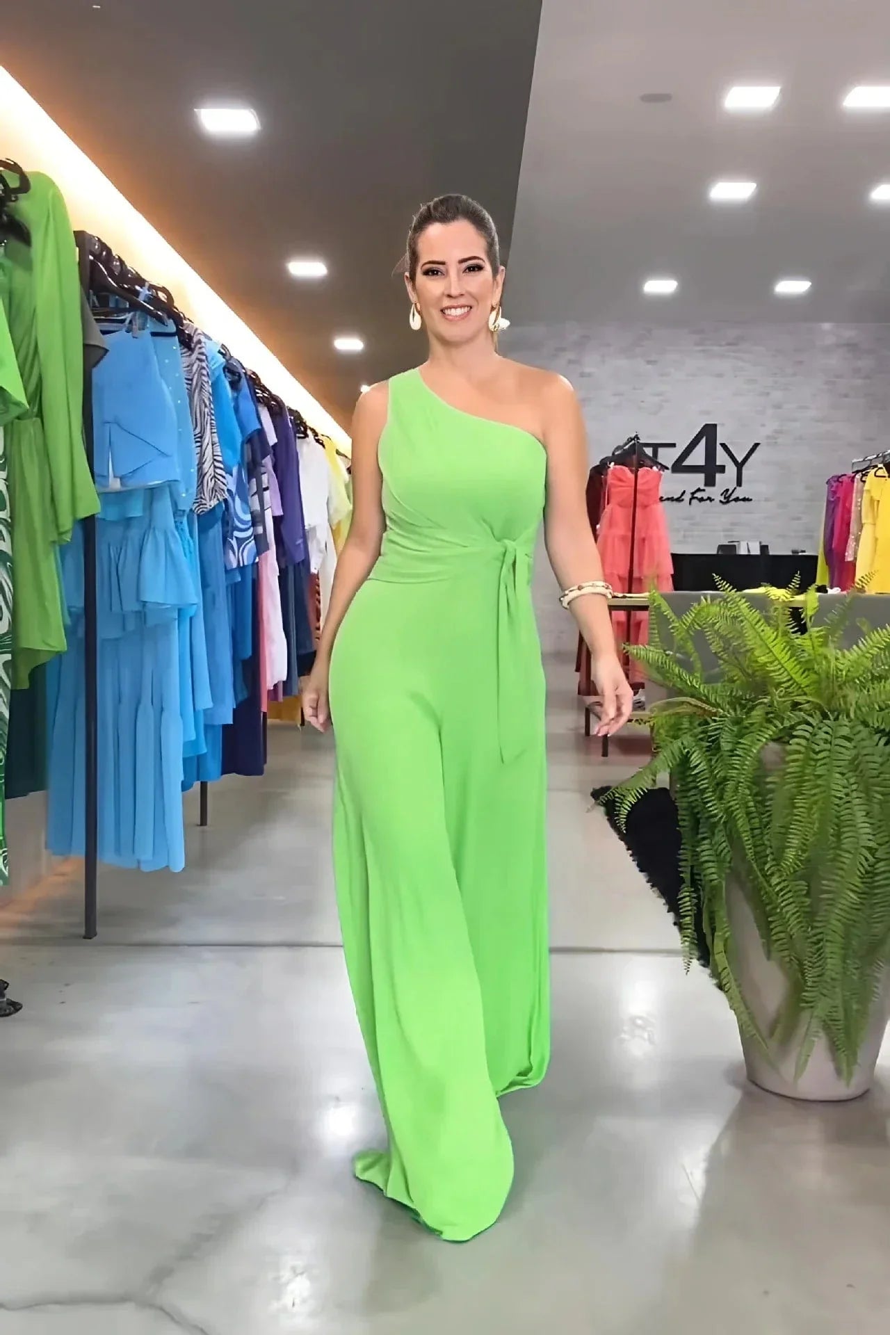 LP | Tuta monospalla alla moda