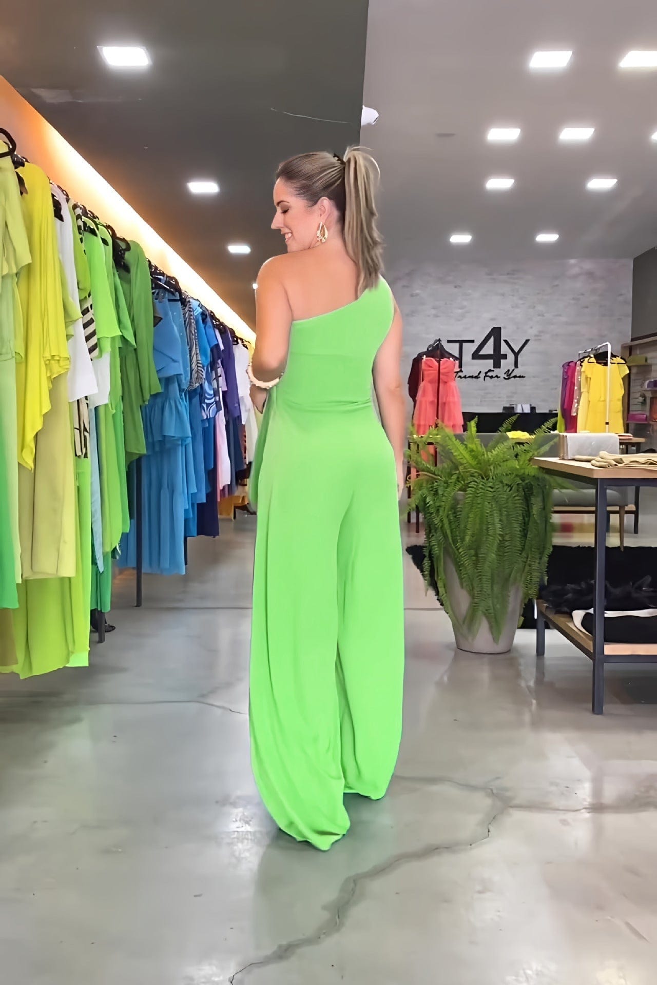 LP | Tuta monospalla alla moda
