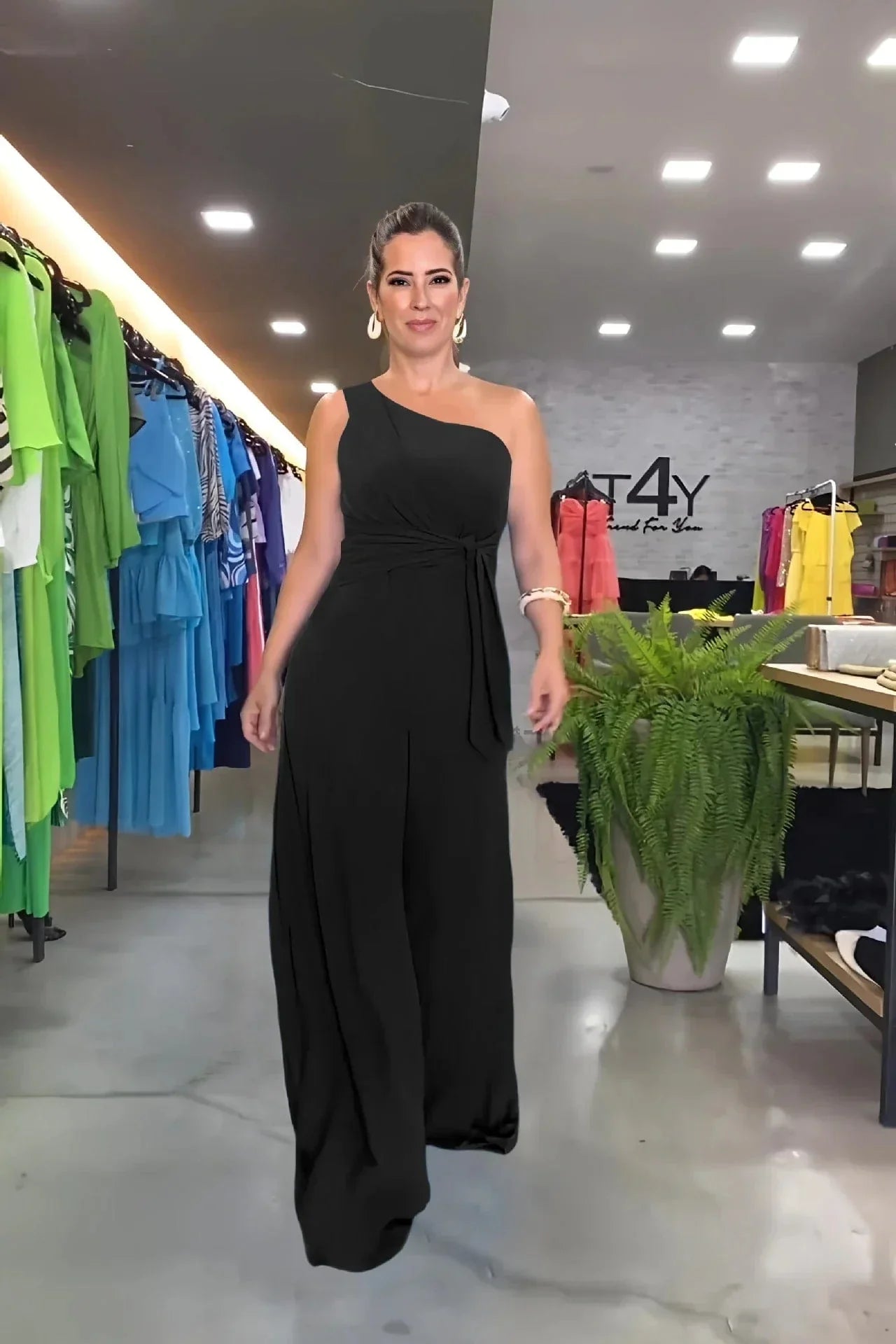 LP | Tuta monospalla alla moda