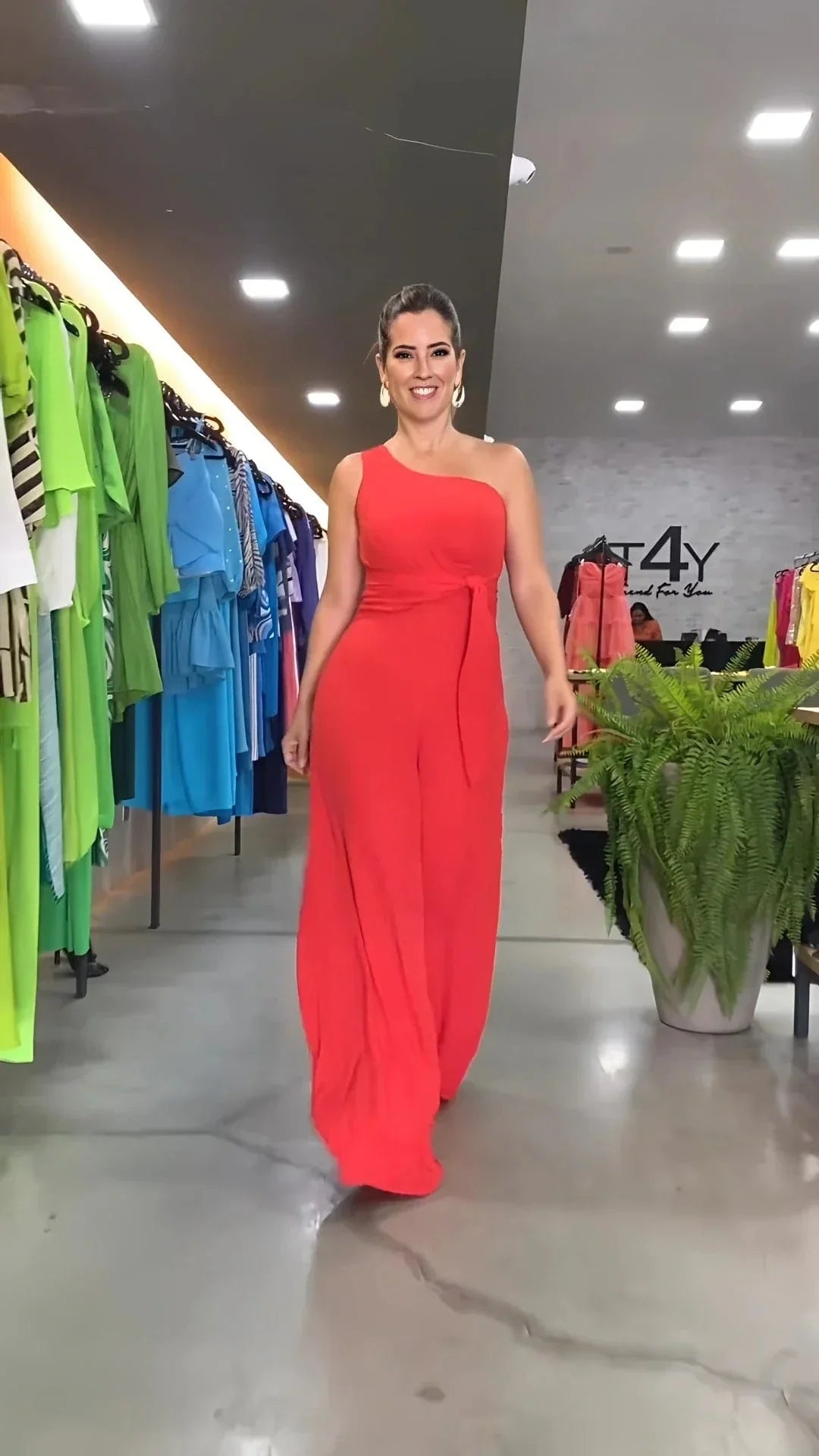 LP | Tuta monospalla alla moda