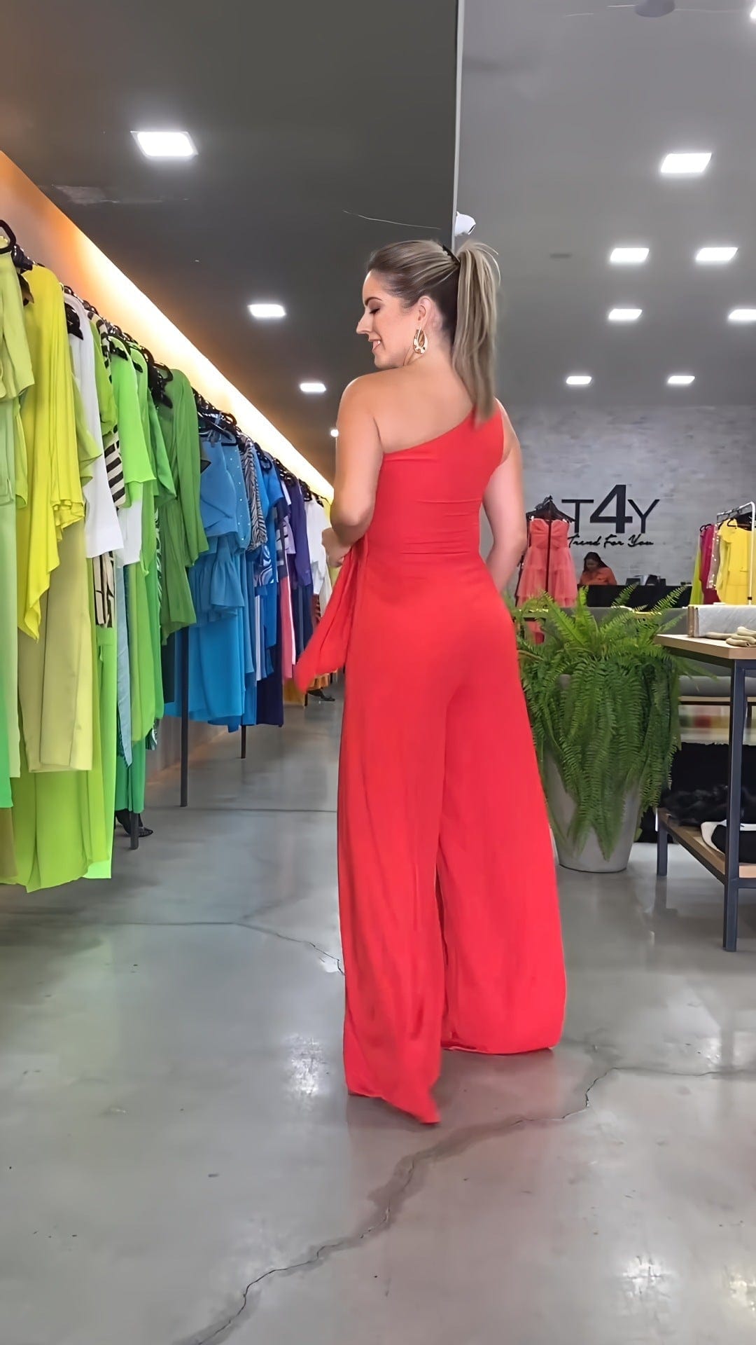 LP | Tuta monospalla alla moda