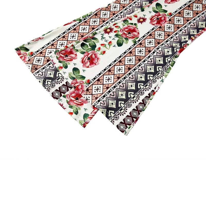 LP | Leggings a vita alta e pantaloni svasati