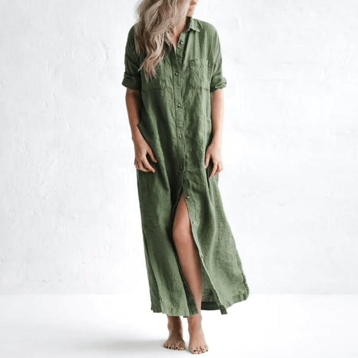 LP | Comér - Abito elegante verde