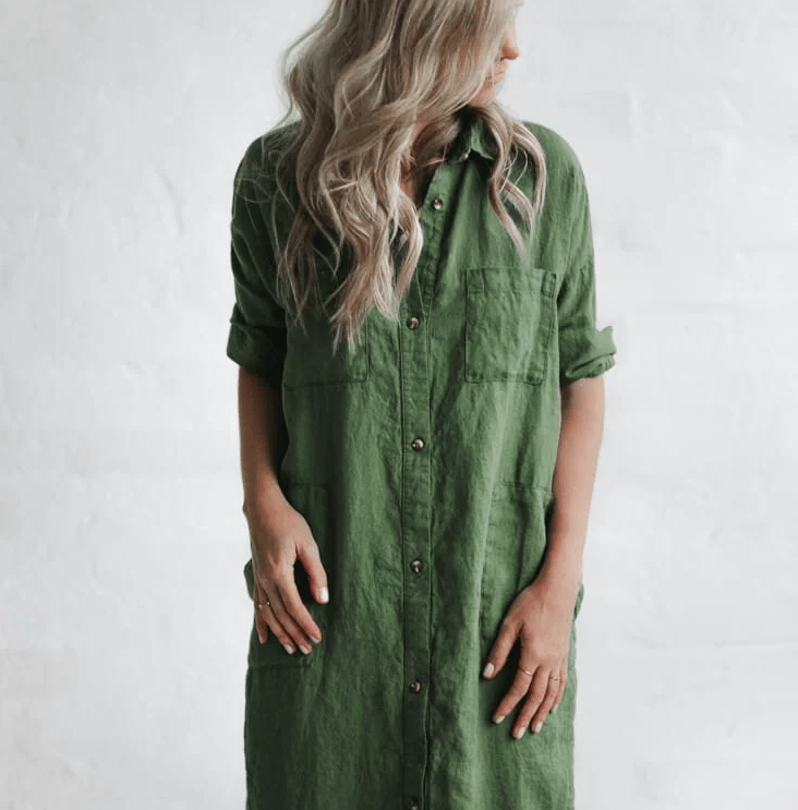 LP | Comér - Abito elegante verde