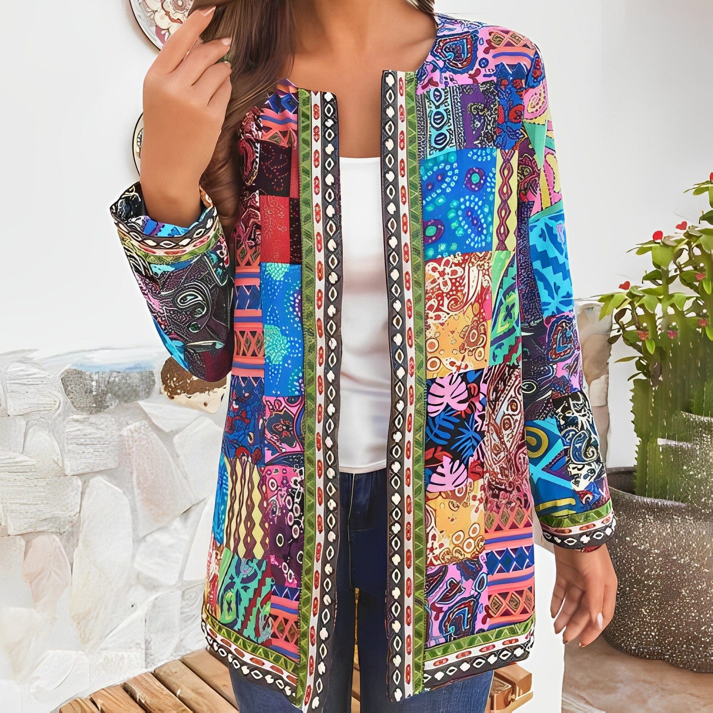 LP | Comér - Gilet floreale alla moda