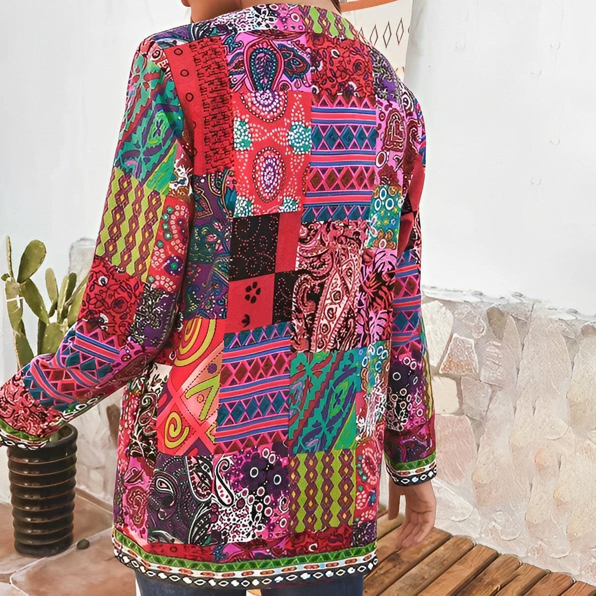 LP | Comér - Gilet floreale alla moda