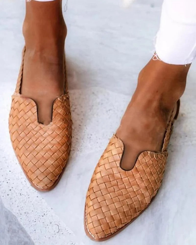 LP | Ballerine slip-on in tessuto