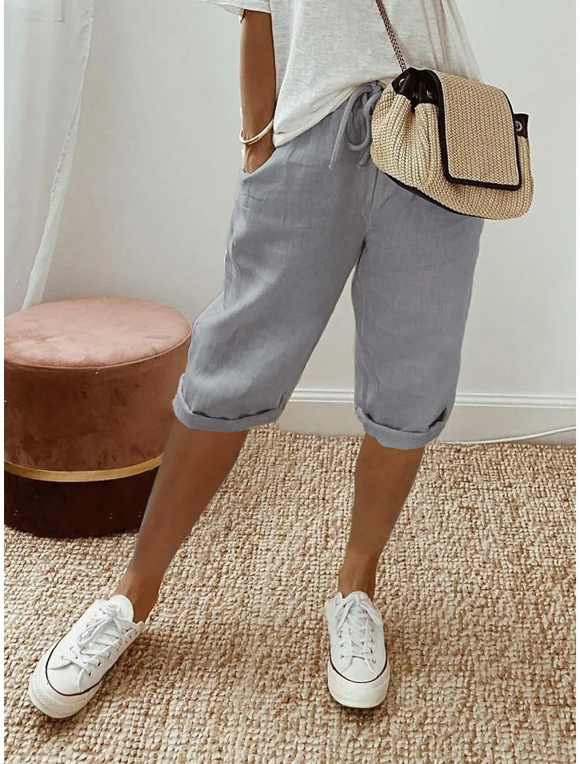LP | Pantaloncini di corda arrotolati