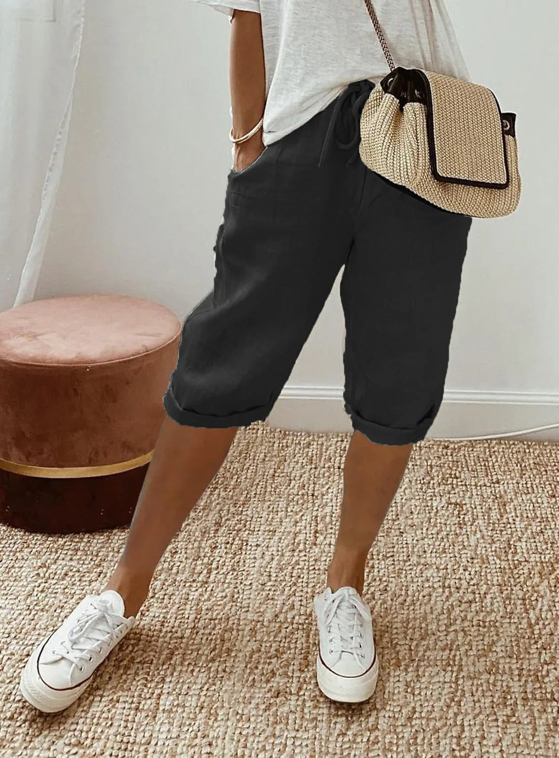 LP | Pantaloncini di corda arrotolati