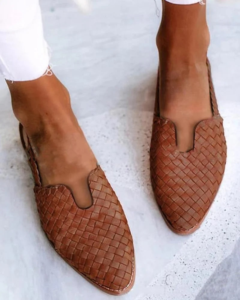 LP | Ballerine slip-on in tessuto