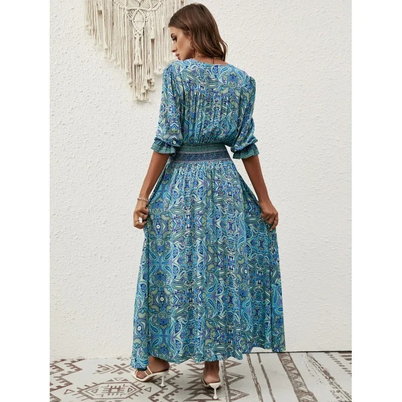LP | Maxi abito boho con spacco