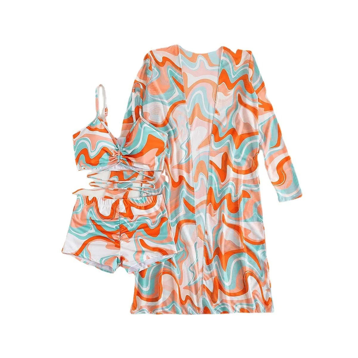 LP | Costume da bagno 3 pezzi a fantasia