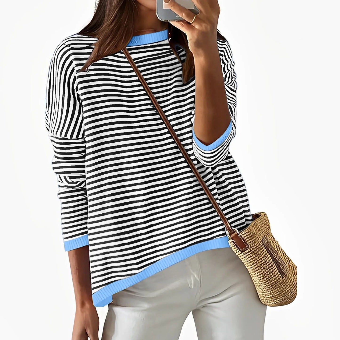 LP | Camicia a maniche lunghe in cotone a righe