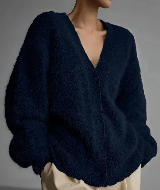 LP | Vaporoso cardigan off-the-shoulder