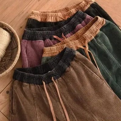 LP | Pantaloni di velluto a coste moda donna