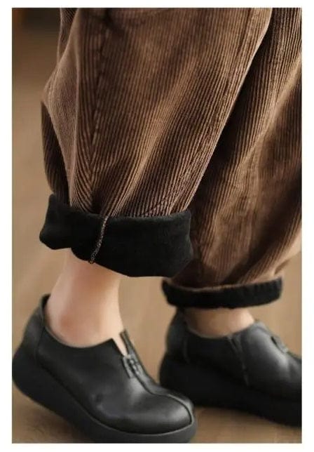 LP | Pantaloni di velluto a coste moda donna