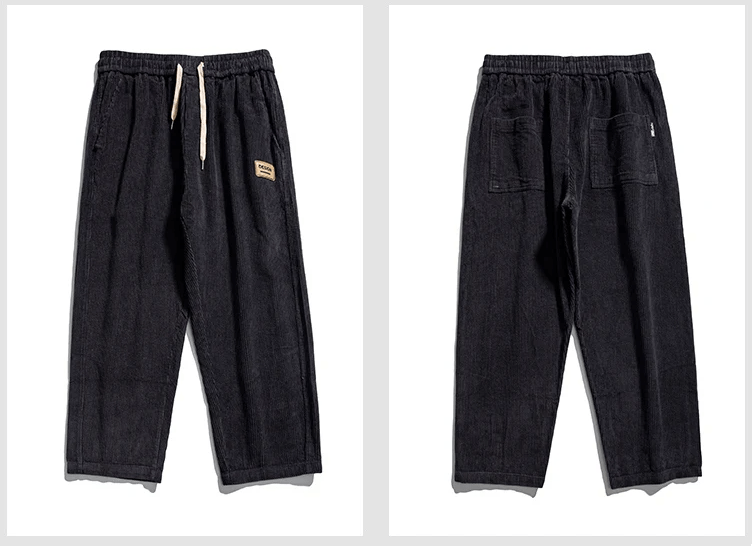 LP | Pantaloni di velluto a coste alla moda per uomo in stile vintage