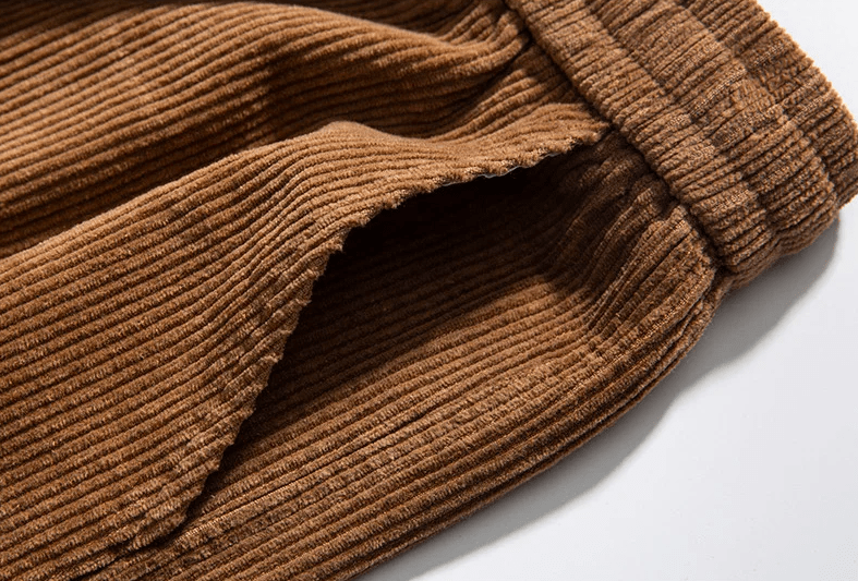 LP | Pantaloni di velluto a coste alla moda per uomo in stile vintage