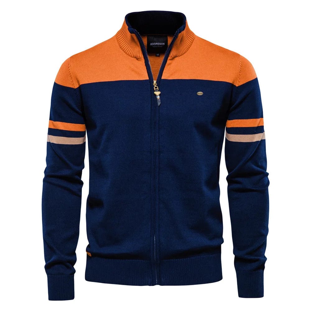 LP | Maglia da uomo con collo a mezza zip e maniche lunghe
