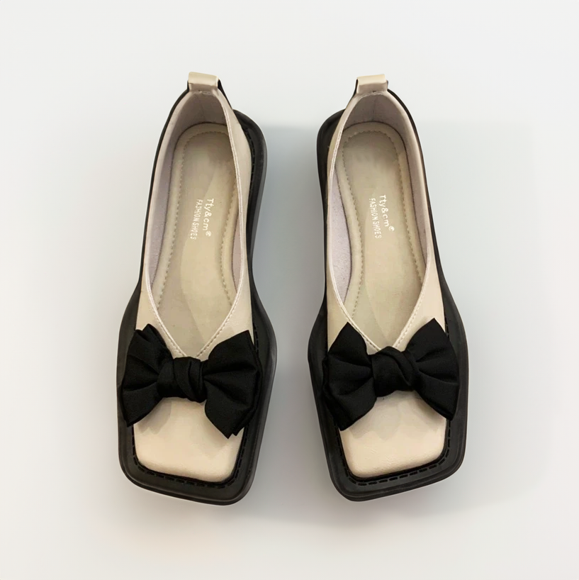 LP | Mocassini bocca piatta punta quadrata mocassini donna mocassini