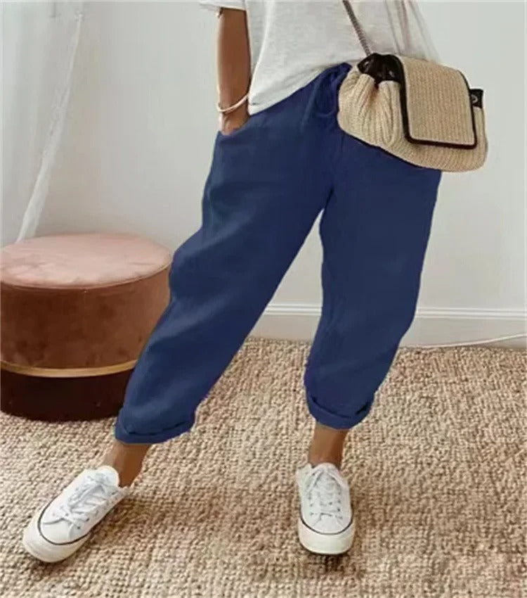LP | Pantaloni di corda arrotolati