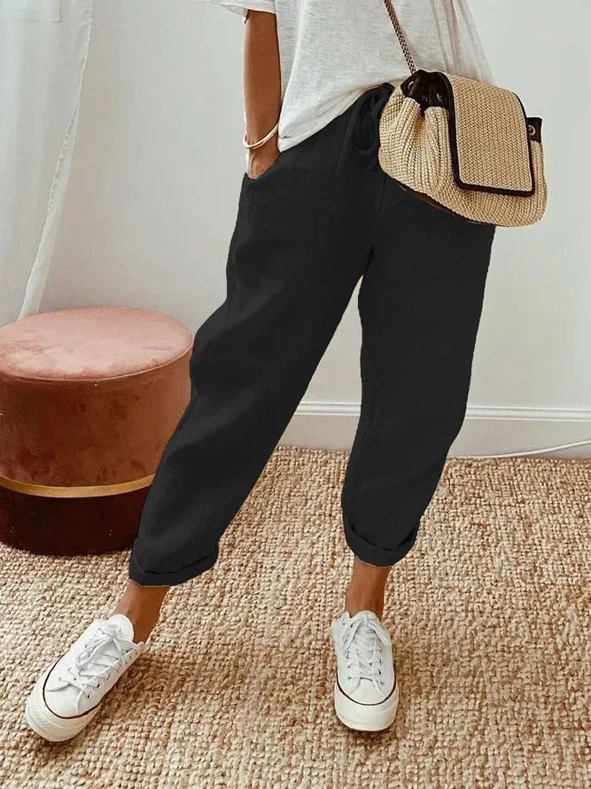 LP | Pantaloni di corda arrotolati