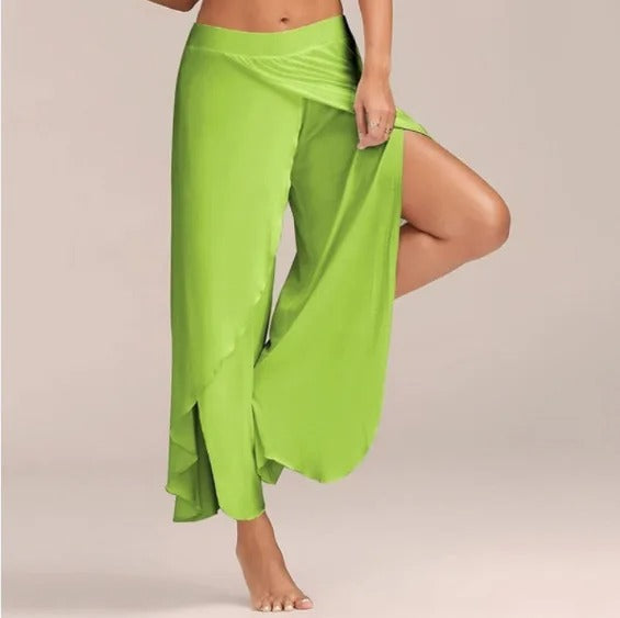 LP | Pantaloni da yoga dal taglio ampio e dal design monocromatico