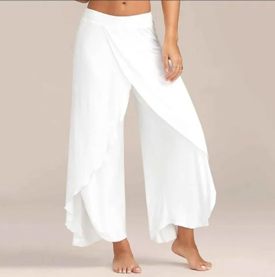 LP | Pantaloni da yoga dal taglio ampio e dal design monocromatico