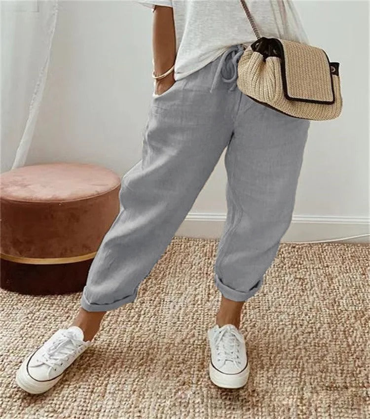 LP | Pantaloni di corda arrotolati