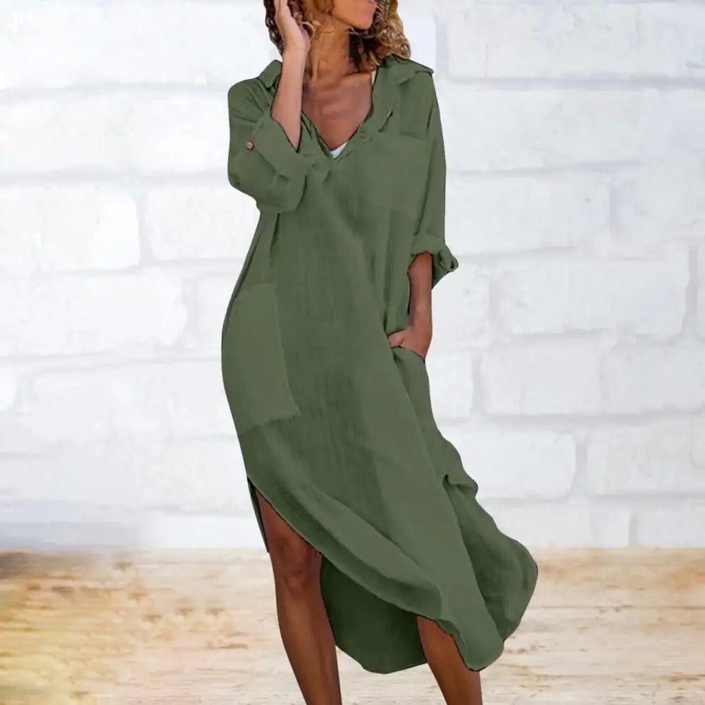 LP | Abito a camicia vintage allentato