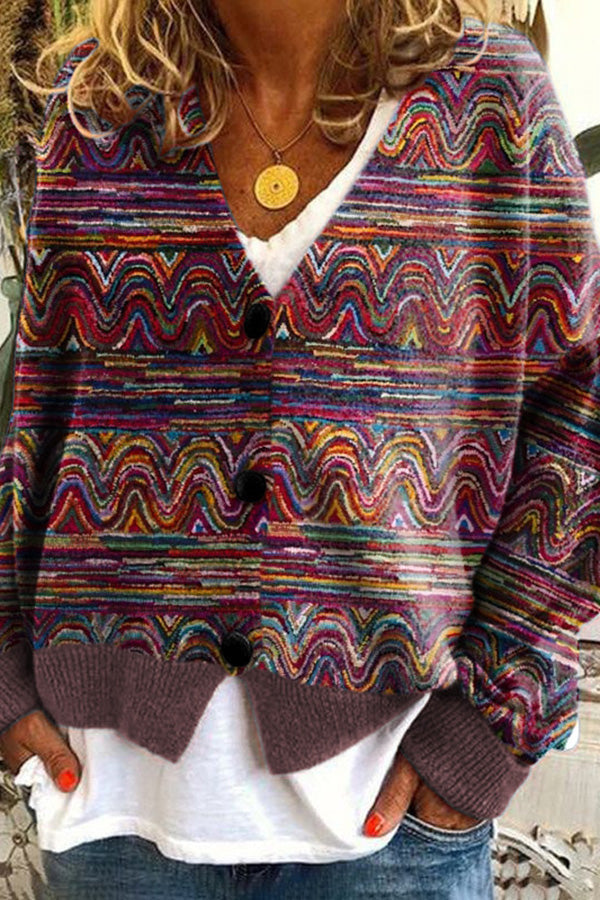 LP | Cardigan boho vintage